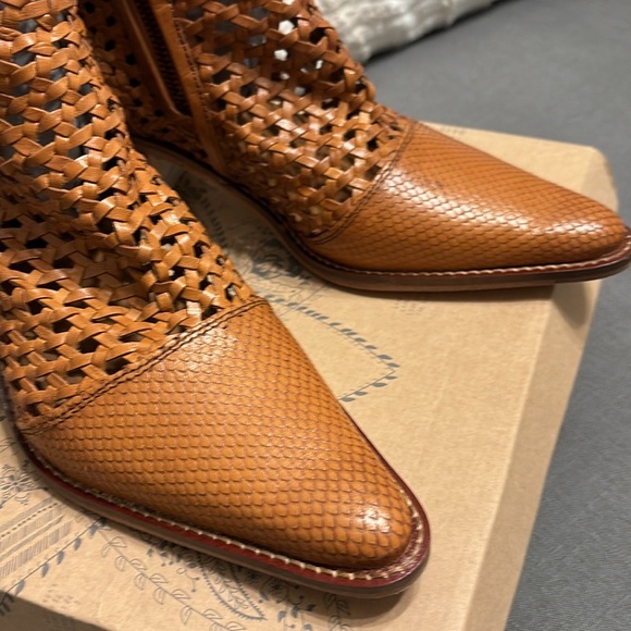 Free people loop woven boots size 38 - Picture 2 of 8